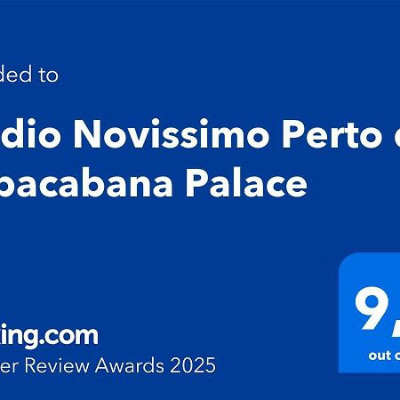Studio Novissimo Perto Do Copacabana Palace Ріо-де-Жанейро Екстер'єр фото